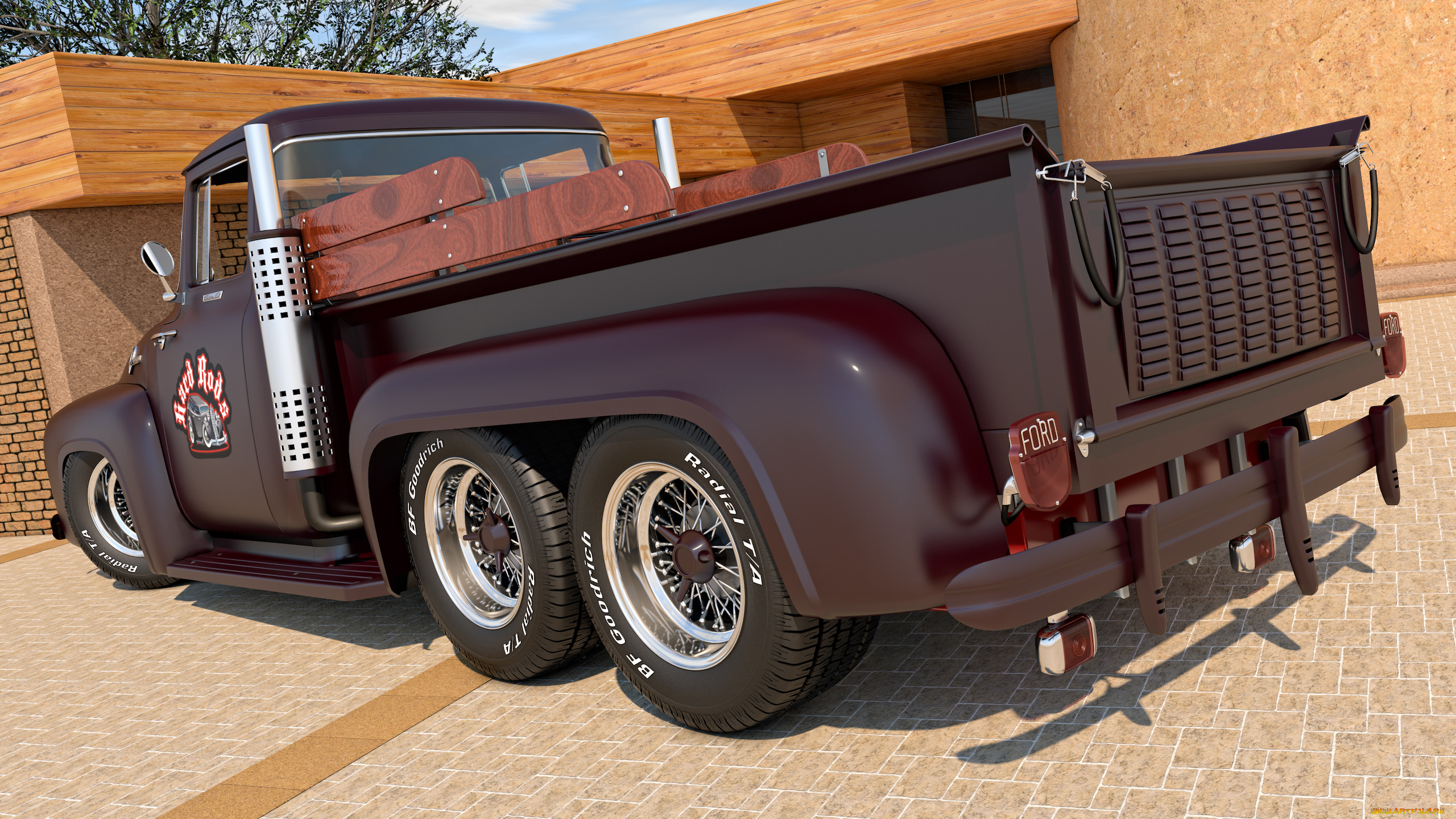 , 3, 1956, ford, f100